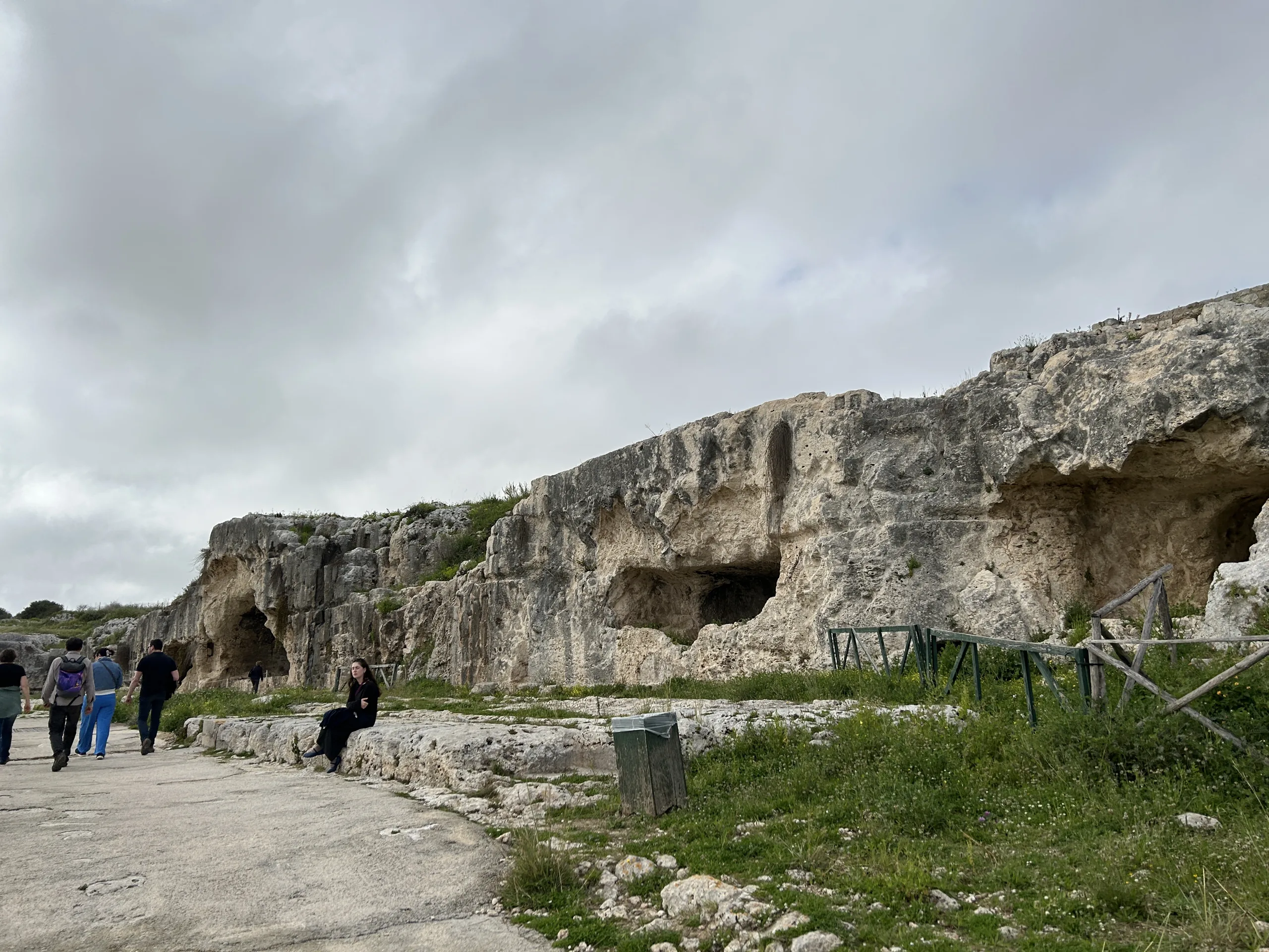 Limestone quarry caves in the Neapolis park, Syracuse — Untold Vista