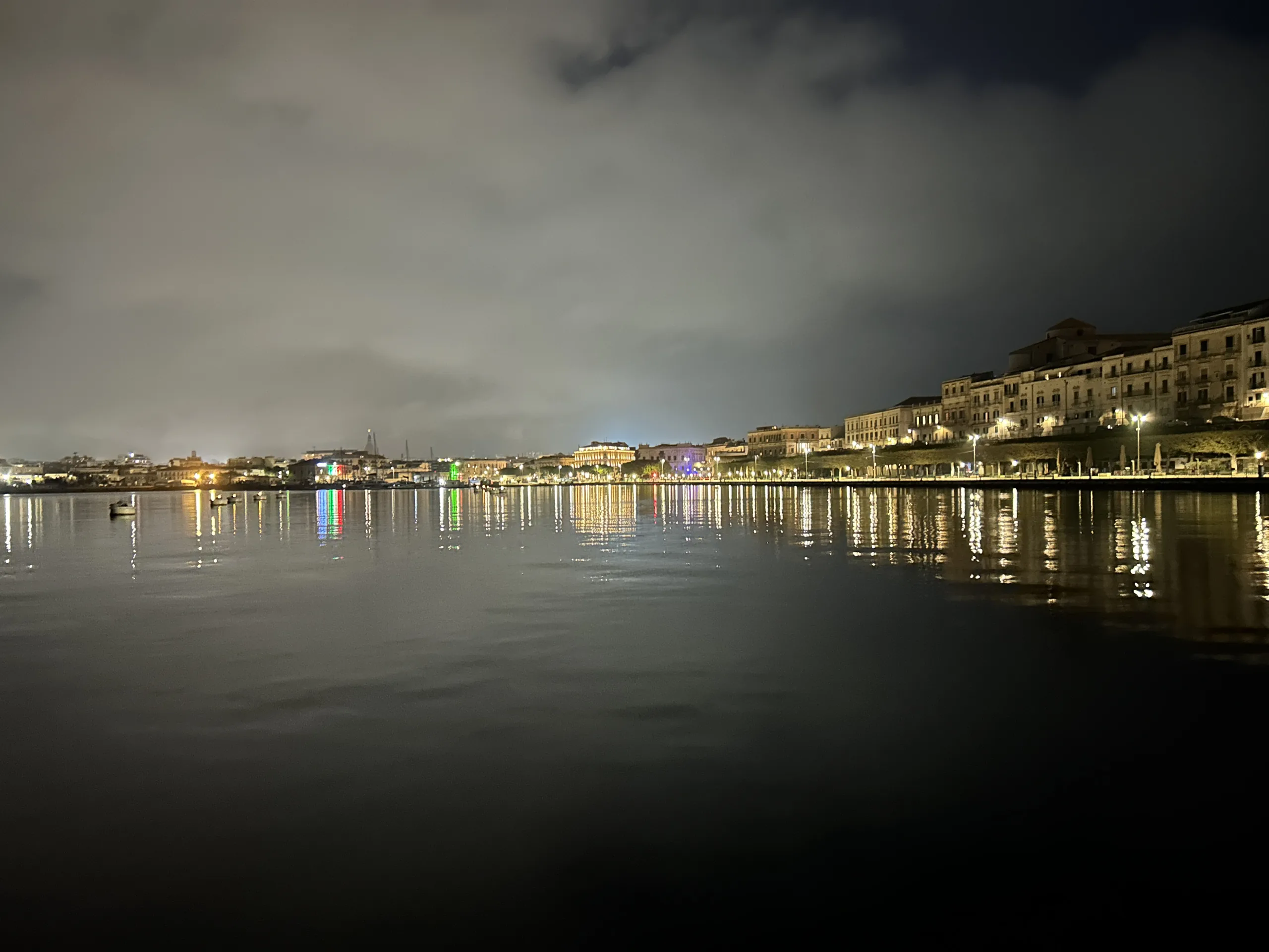 Ortigia harbour at night — Untold Vista